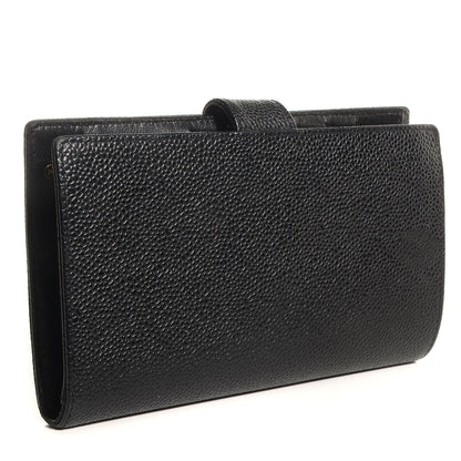 Chanel Caviar CC French Wallet Black 3 of 8