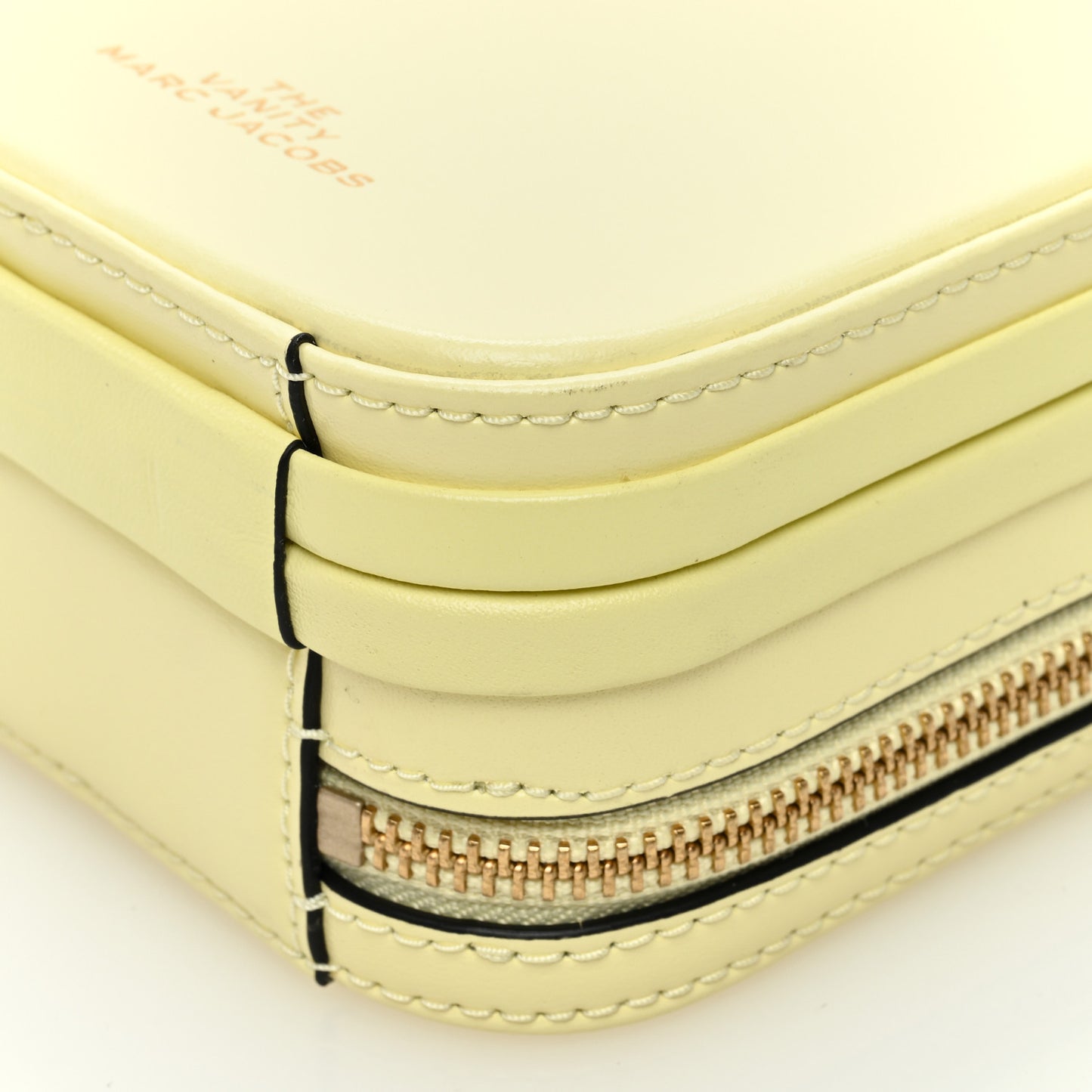 Smooth Calfskin The Vanity Crossbody Bag Yellow