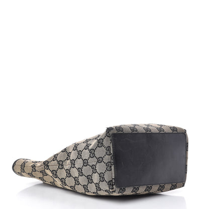 Gucci Monogram Small Bucket Tote Black 4 of 20