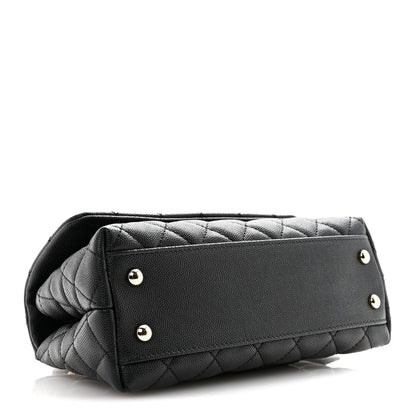 Chanel Caviar Quilted Mini Coco Handle Flap Black 4 of 11