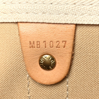 Louis Vuitton Damier Azur Keepall 50 6 of 11