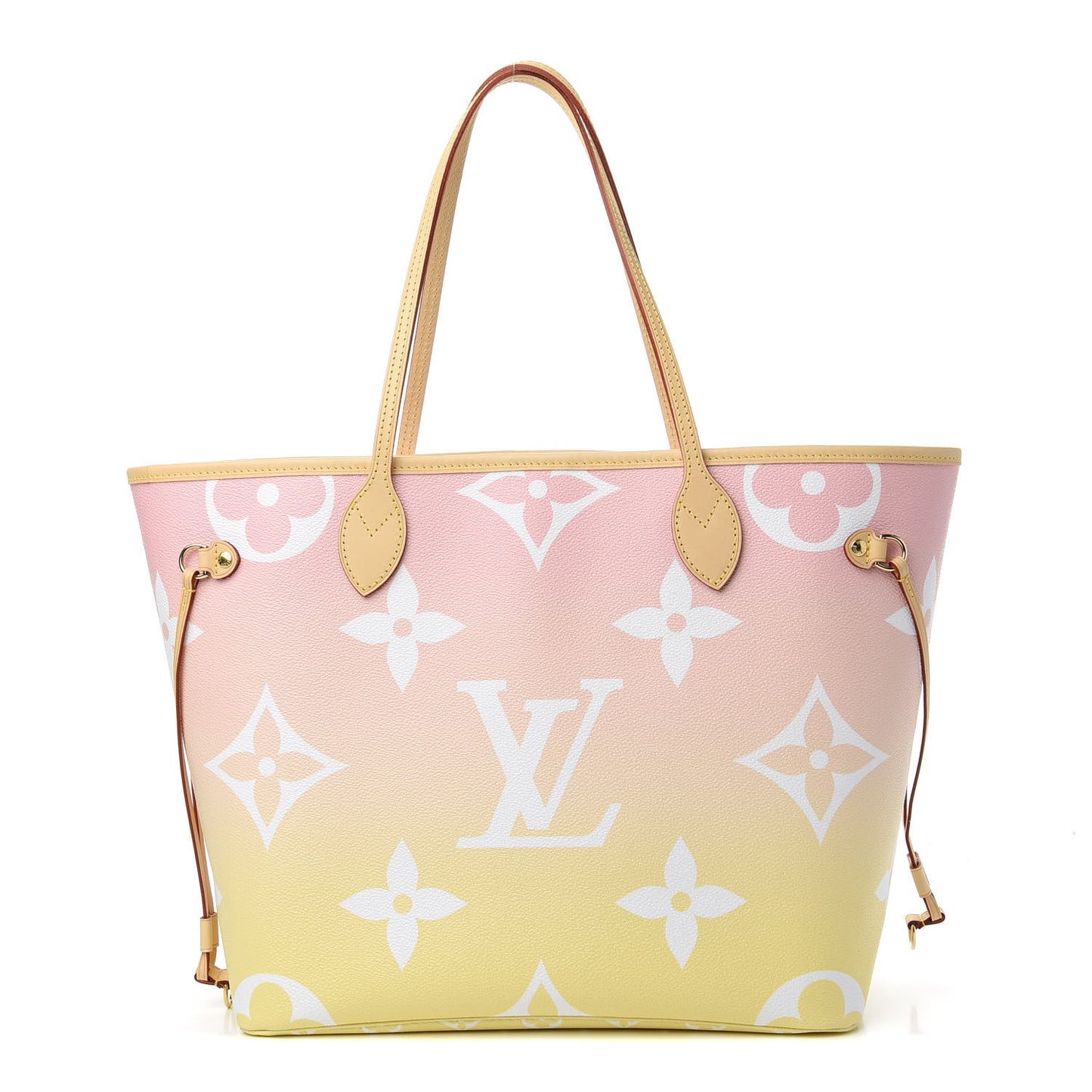 Monogram Giant By The Pool Neverfull MM Light Pink