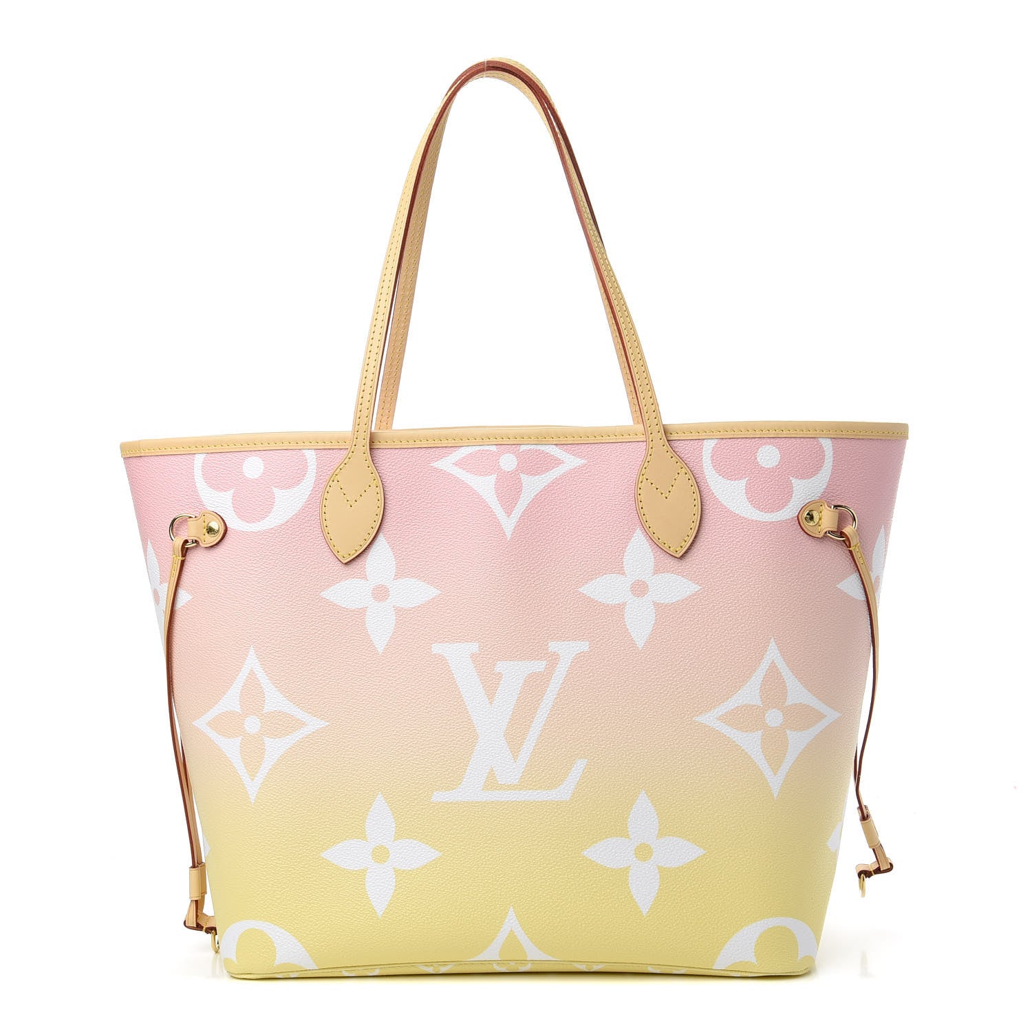Louis Vuitton Monogram Giant By The Pool Neverfull MM Light Pink 1 of 10
