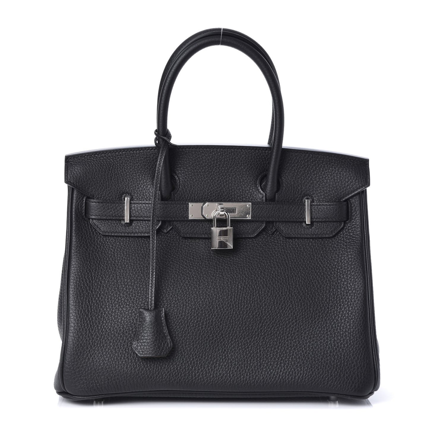 Togo Horseshoe Birkin 30 Black Etoupe