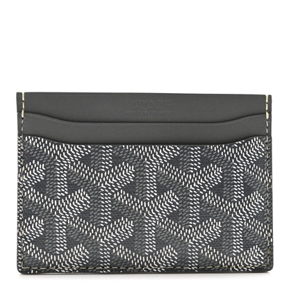 Goyard Goyardine Saint Sulpice Card Holder Grey 1 of 7