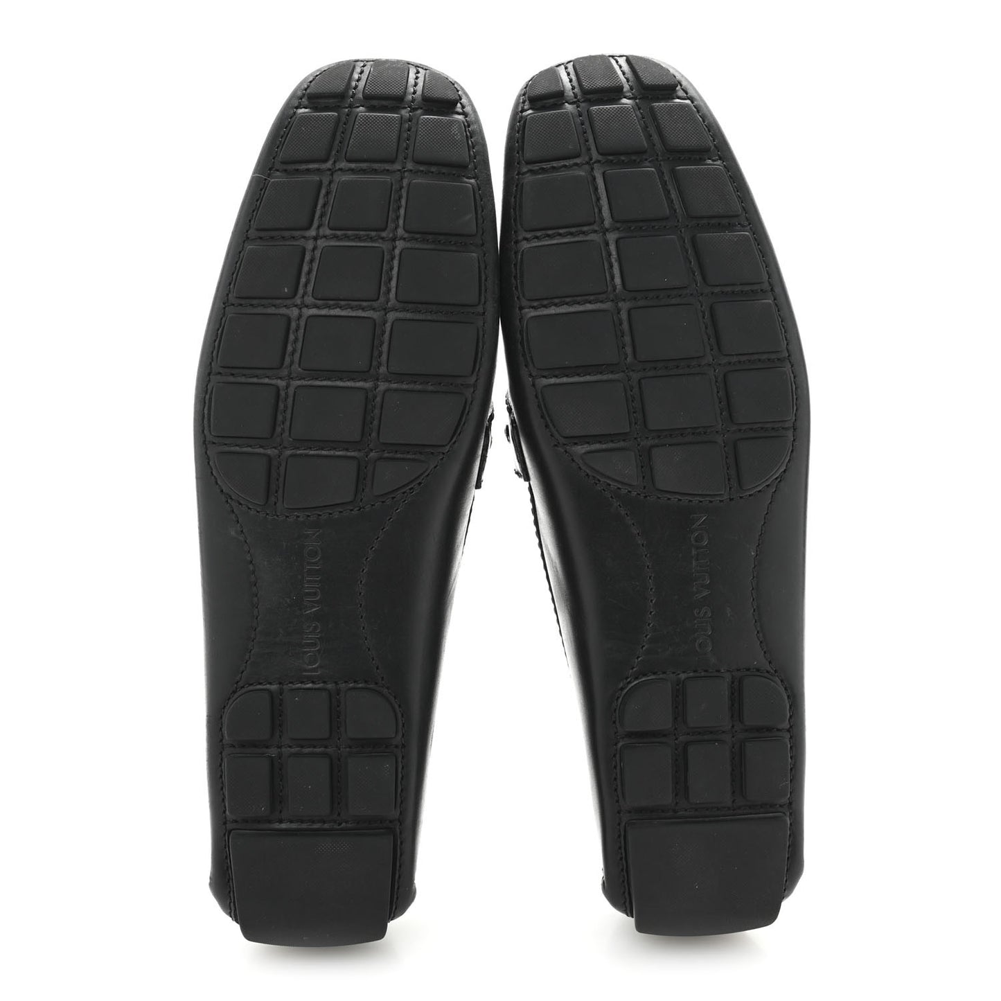 Calfskin Mens Monte Carlo Shoe Moccasin Loafers 11 Black