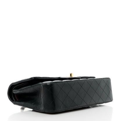Chanel Lambskin Quilted Medium Double Flap Black 4 of 11