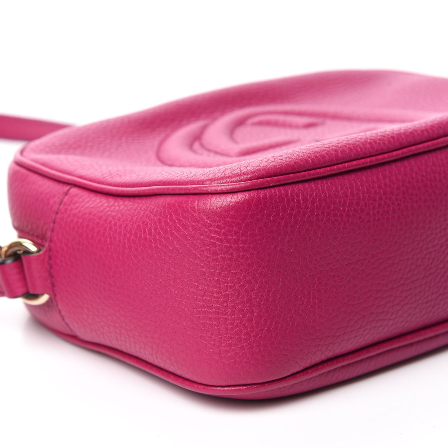 Cellarius Calfskin Small Soho Disco Bag Bright Bouganville