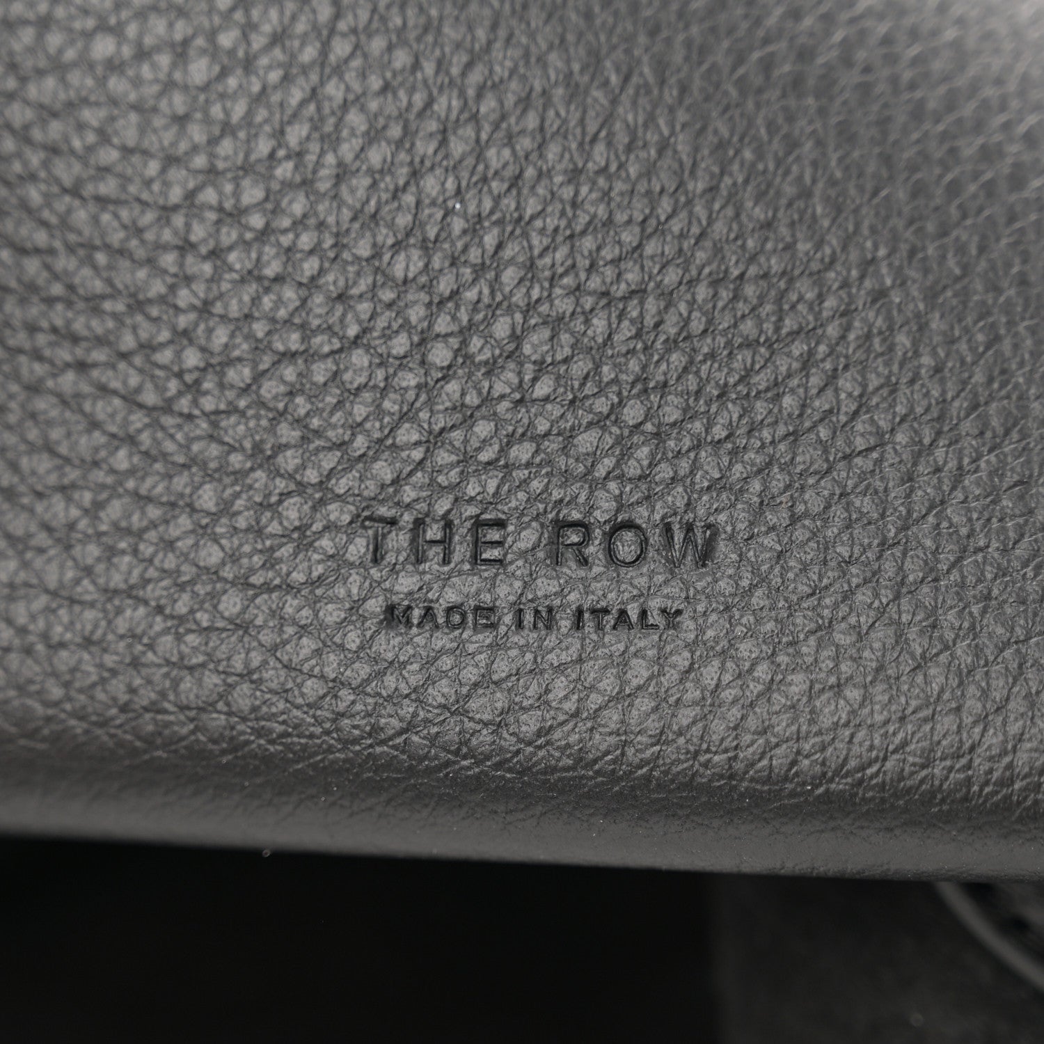 The Row Grained Calfskin Blake Hobo Black 7 of 10