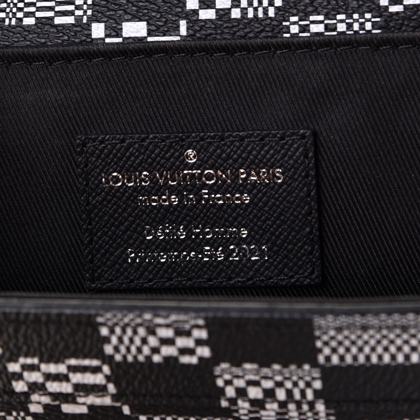 Damier Distorted Steamer XS