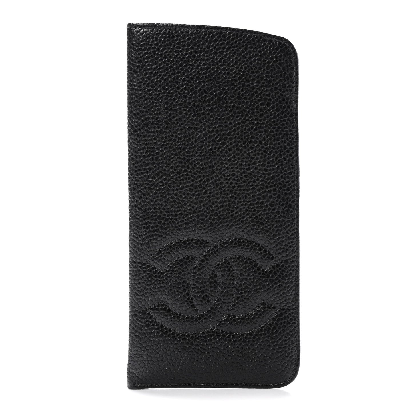 Caviar Timeless CC Quilted Glasses Case Black