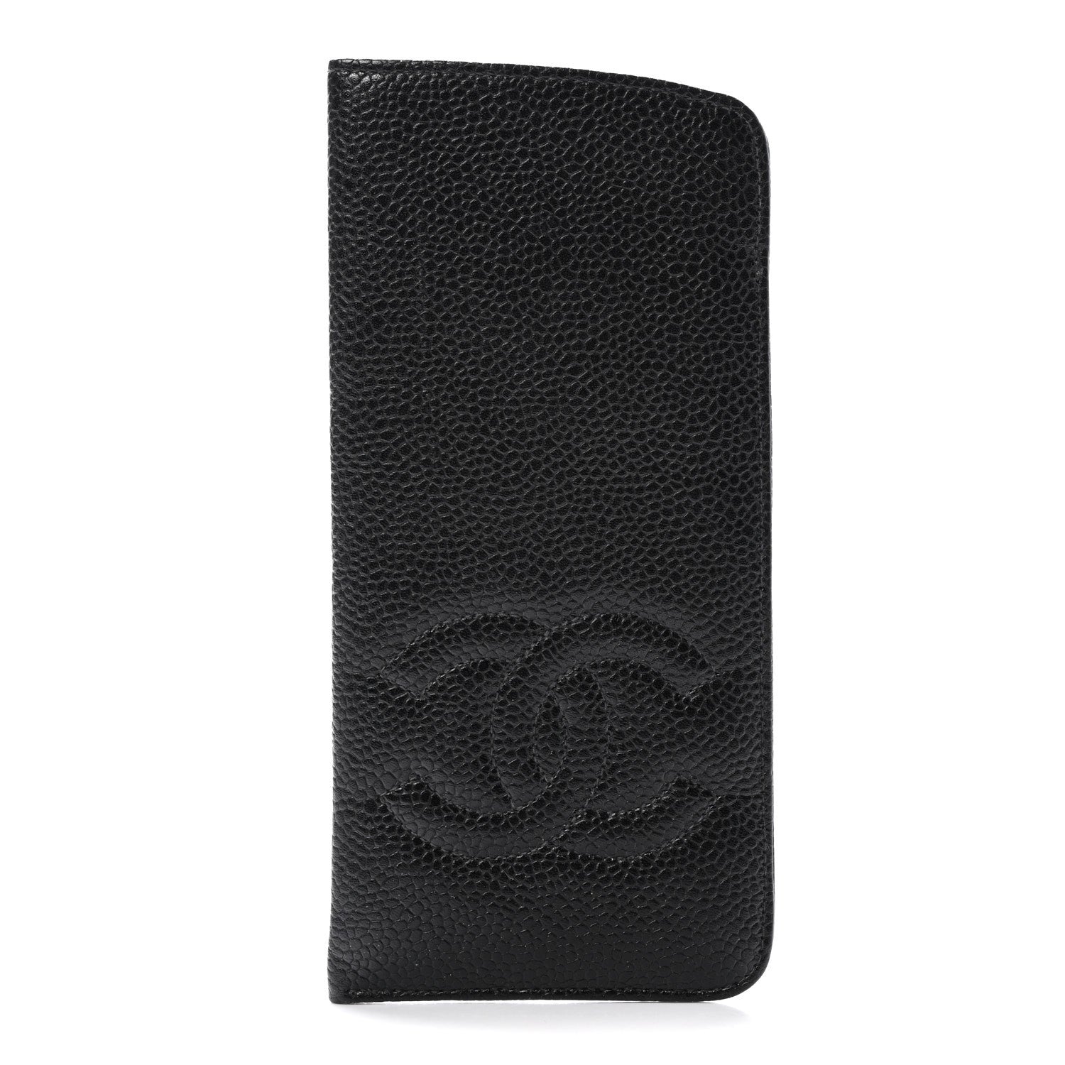 Chanel Caviar Timeless CC Quilted Glasses Case Black 1 of 10