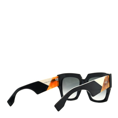 Fendi Facets Square Sunglasses FF 0263/S Black 4 of 9