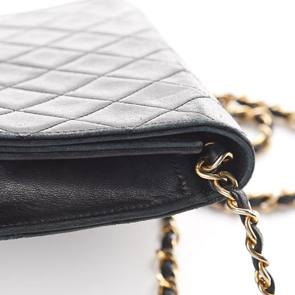 Chanel Lambskin Quilted Mini Flap Black 10 of 11