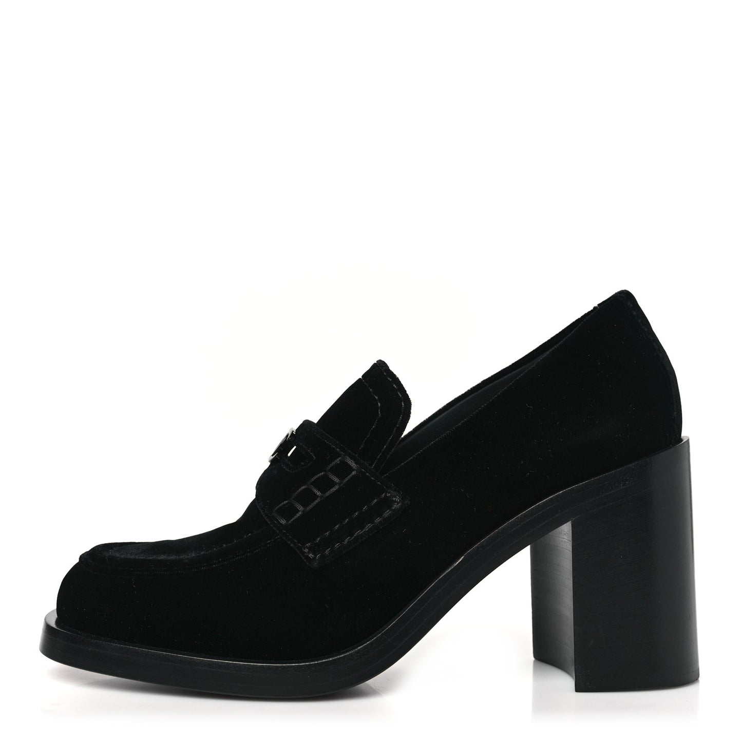 Velvet CC Mocassin Pumps 40 Black