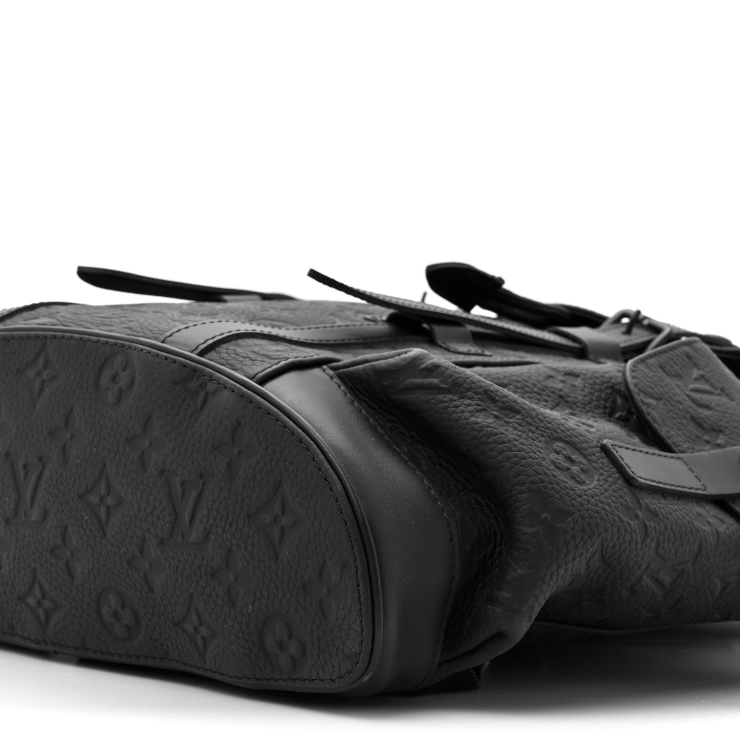 Louis Vuitton Taurillon Monogram Christopher MM Backpack Black 9 of 10