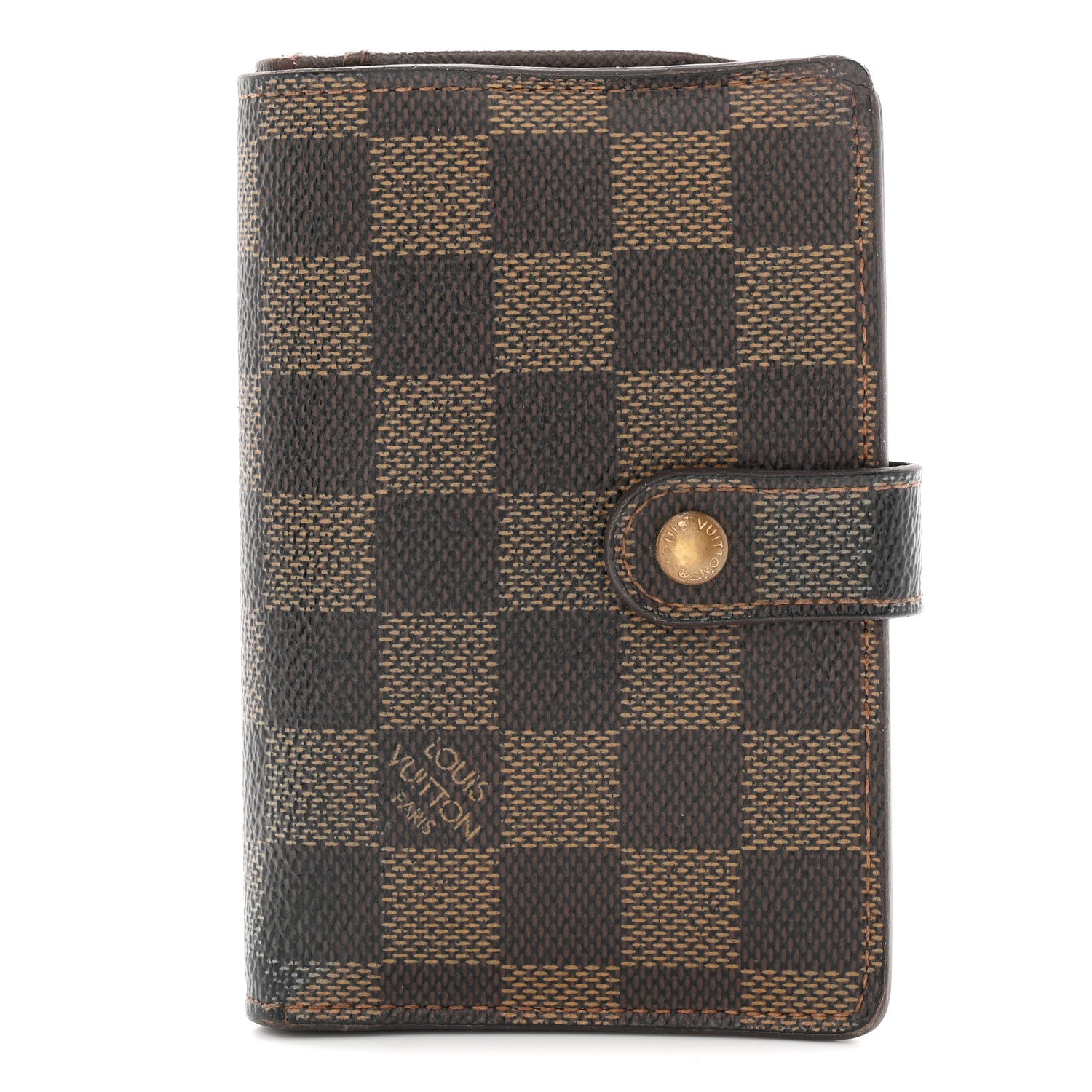 Louis Vuitton Damier Ebene French Purse Wallet 1 of 7