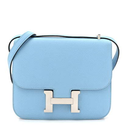 Hermes Epsom Constance 18 Celeste 1 of 13
