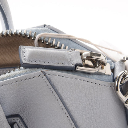 Givenchy Sugar Goatskin Mini Antigona Light Blue 13 of 16