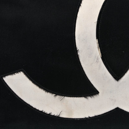 Chanel Canvas Chain Jumbo CC Tote Black 16 of 18