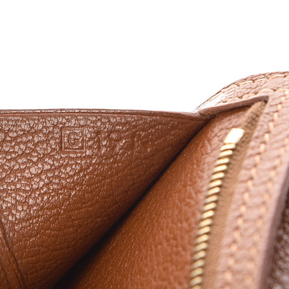 Hermes Chevre Mysore Bearn Compact Wallet Gold 7 of 11
