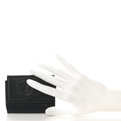 Chanel Caviar Timeless CC Flap Wallet Black 2 of 9