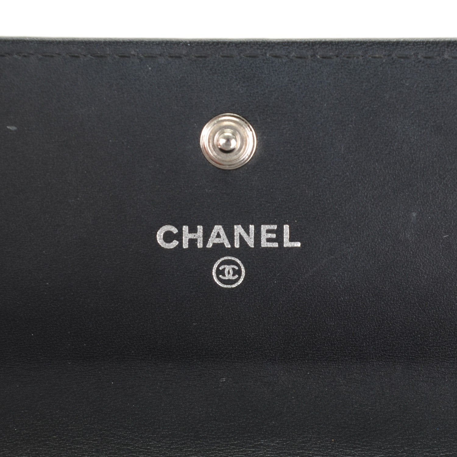 Chanel Patent Quilted Large Brilliant Flap Wallet Black 6 of 8