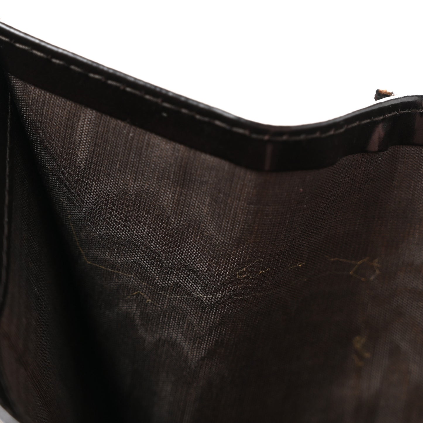Spazzolato Tri-Fold Compact Wallet Ebano