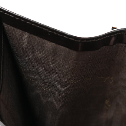 Prada Spazzolato Tri-Fold Compact Wallet Ebano 11 of 15