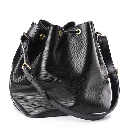 Louis Vuitton Epi Petit Noe Black 2 of 11