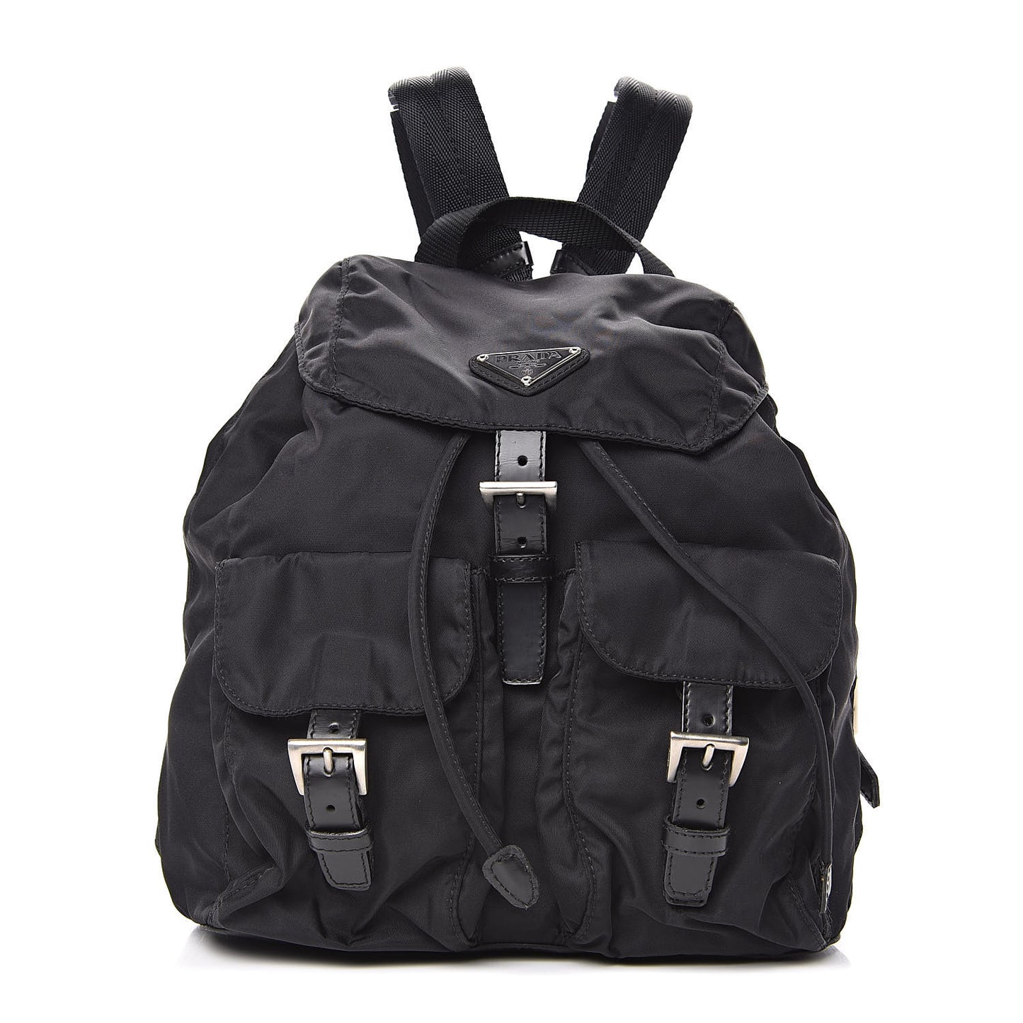 Tessuto Nylon Vela Small Backpack Black