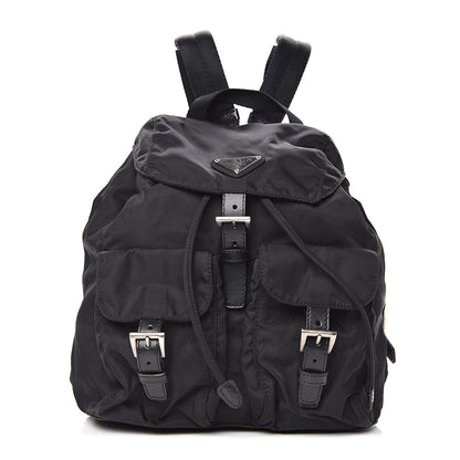 Prada Tessuto Nylon Vela Small Backpack Black 1 of 9