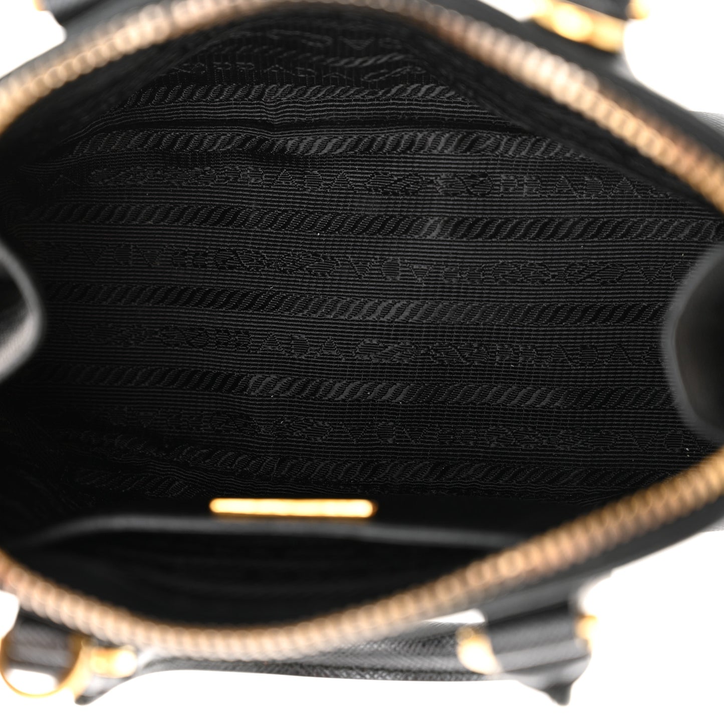 Saffiano Lux Mini Promenade Tote Black