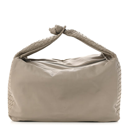 Bottega Veneta Nappa Intrecciato Knot Hobo Limo 1 of 10