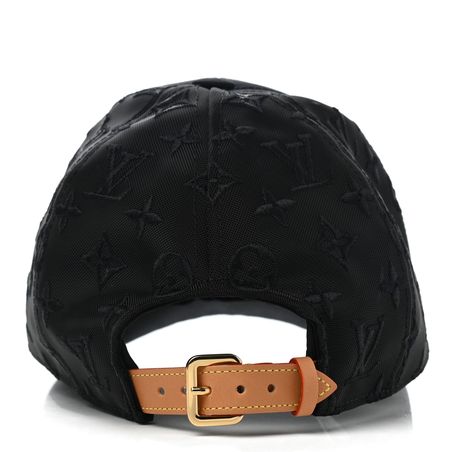 Monogram Mesh Cotton Cap M Black
