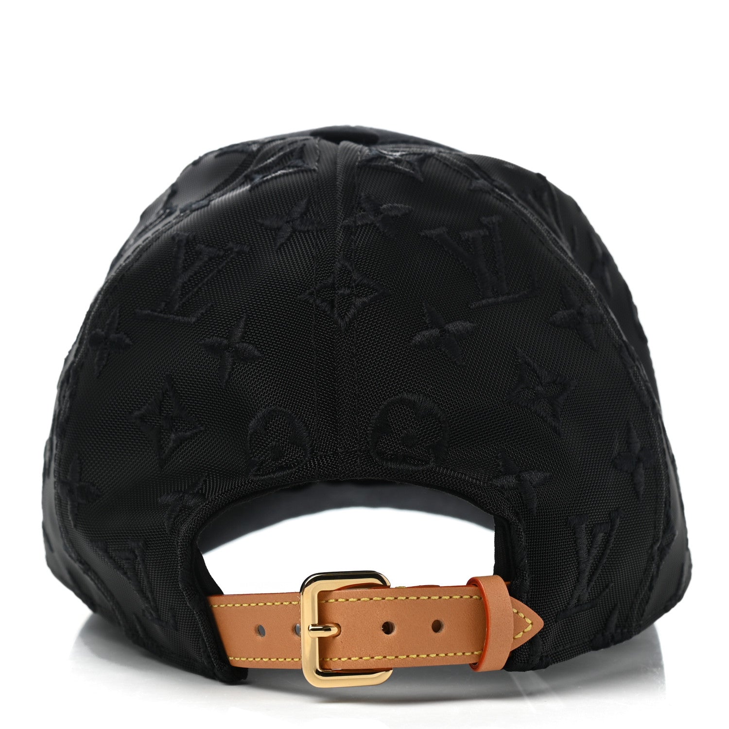 Louis Vuitton Monogram Mesh Cotton Cap M Black 6 of 7