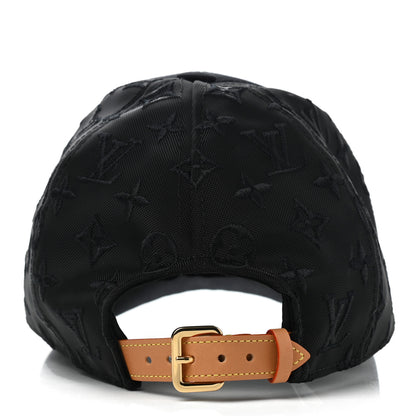 Louis Vuitton Monogram Mesh Cotton Cap M Black 6 of 7