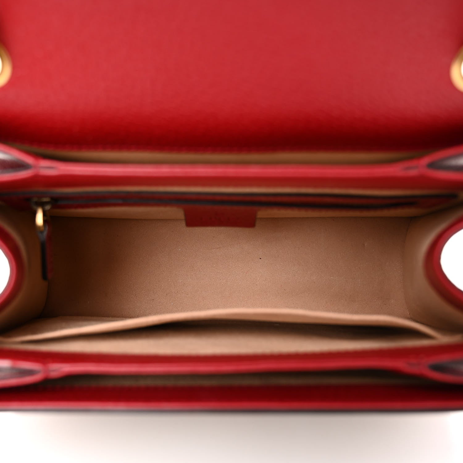 Gucci GG Supreme Monogram Small Queen Margaret Top Handle Bag Red 5 of 10