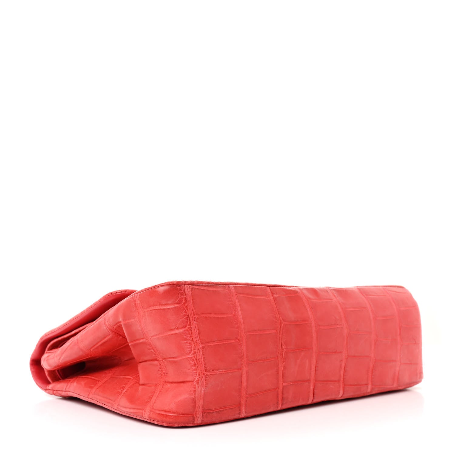 Chanel Alligator Jumbo Double Flap Red 1633097 – FASHIONPHILE
