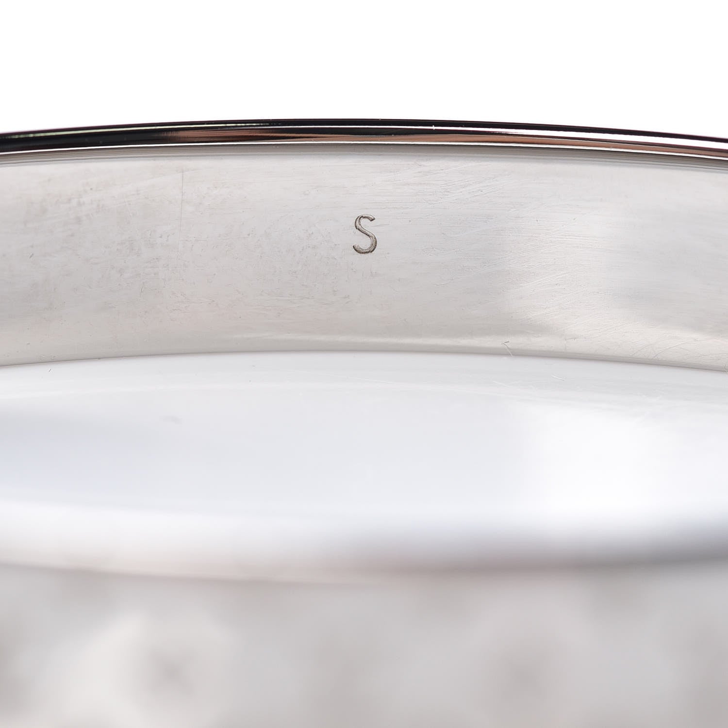 Louis Vuitton Palladium Monogram Nanogram Cuff S 7 of 8