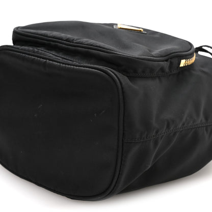 Prada Re-Nylon Saffiano Duet Bucket Crossbody Bag Black Black 9 of 11