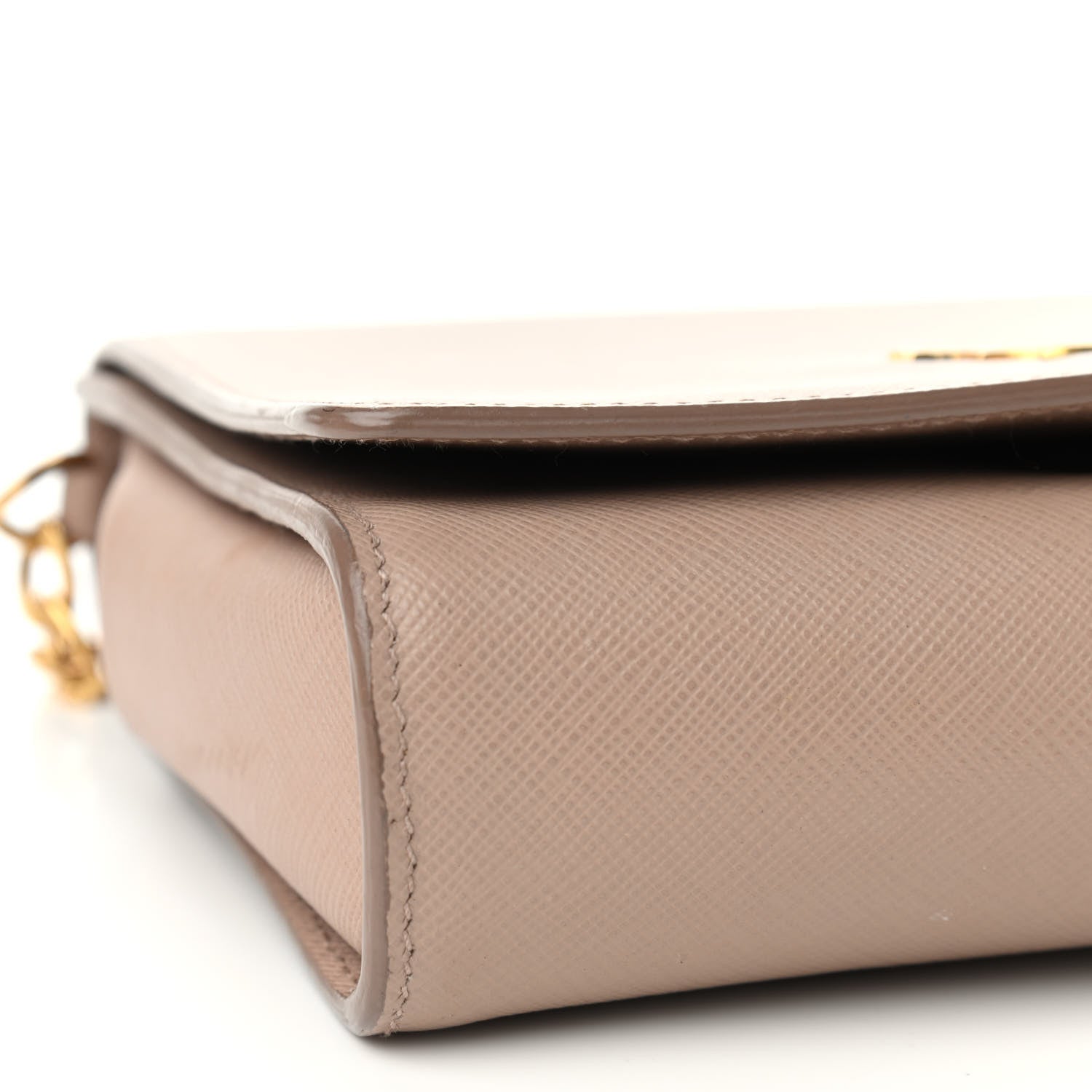 Prada Saffiano Chain Crossbody Bag Cipria 5 of 12
