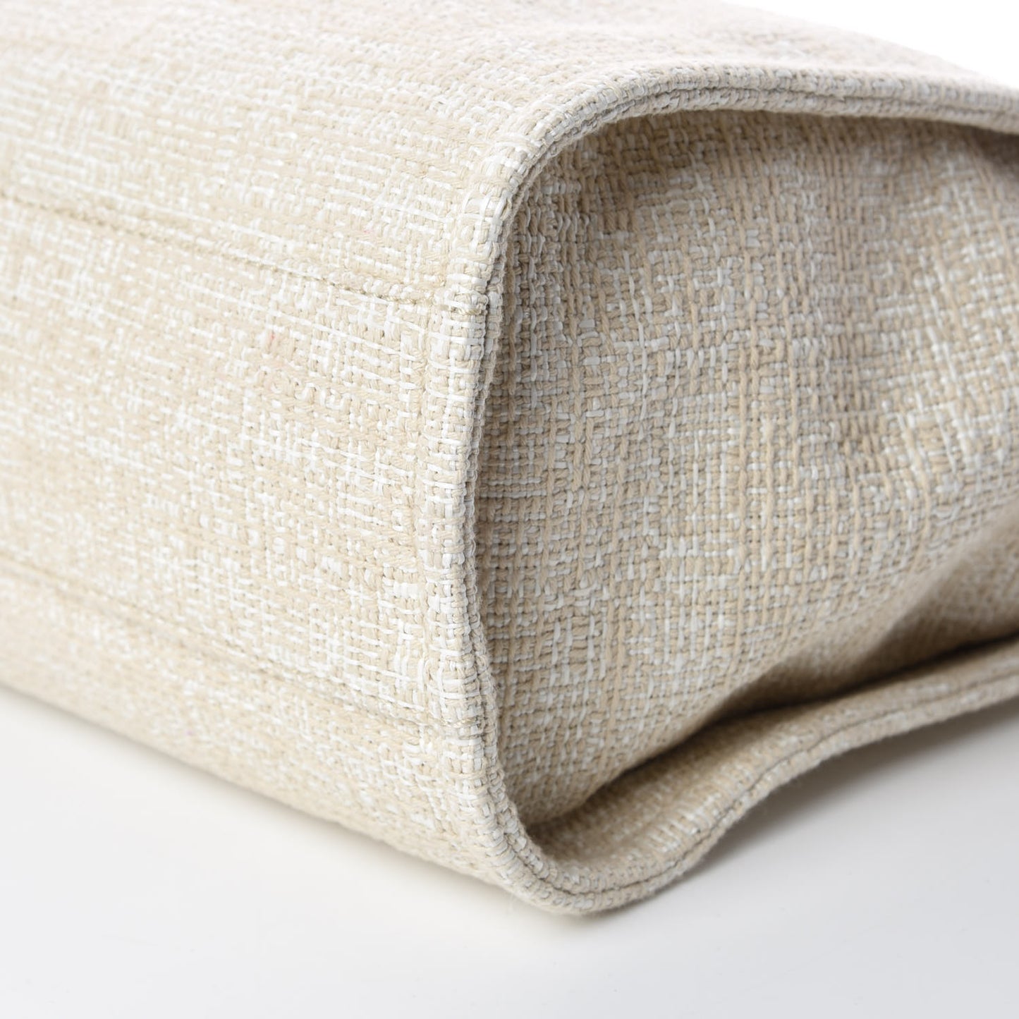 Canvas Small Deauville Tote Light Beige