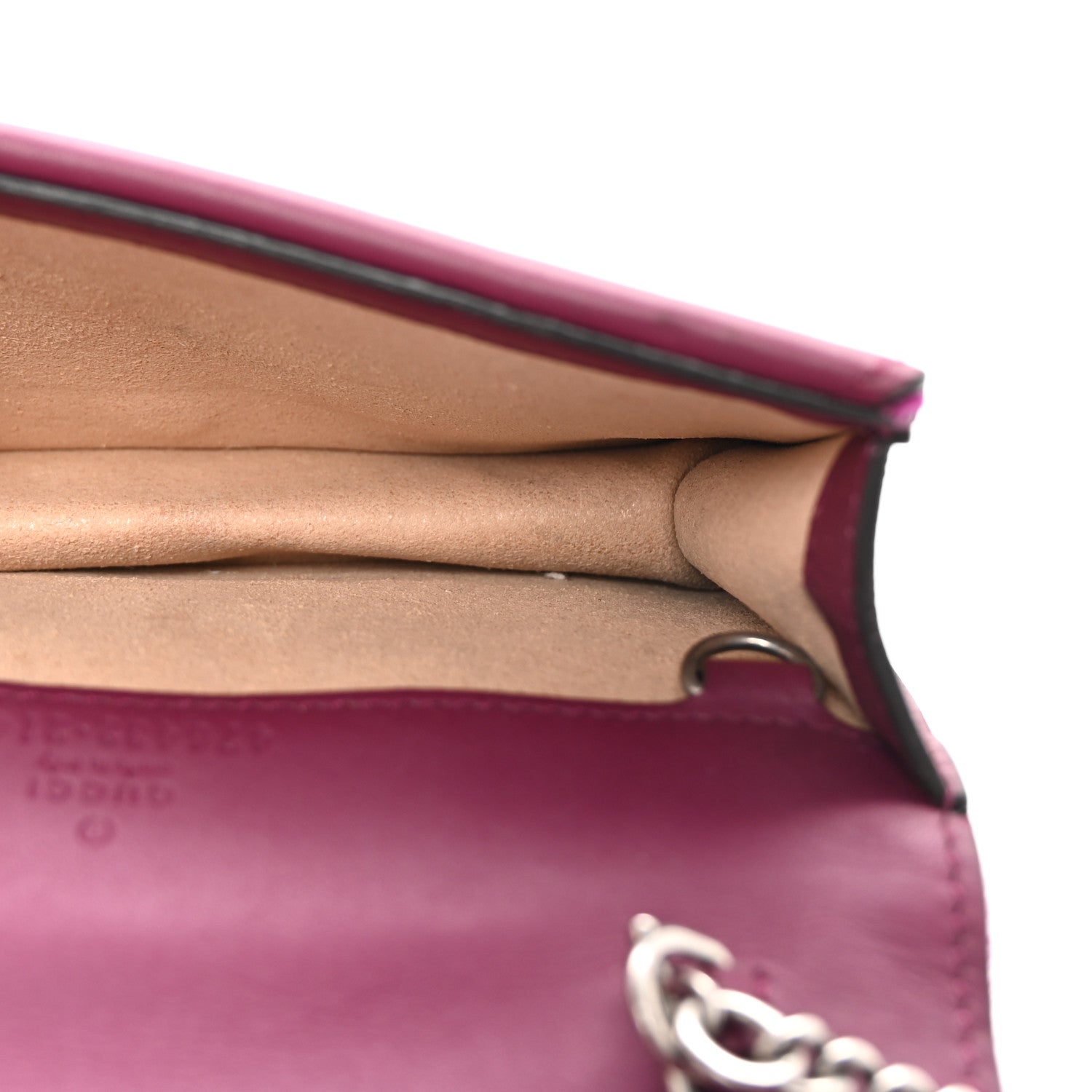 Gucci Velvet Super Mini Dionysus Shoulder Bag Fuchsia Violet Cyclamen 5 of 9
