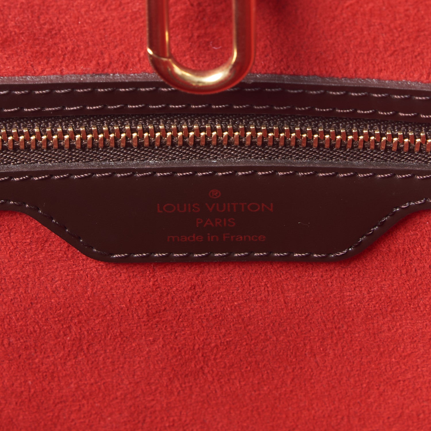 Louis Vuitton Damier Ebene Manosque GM 8 of 8