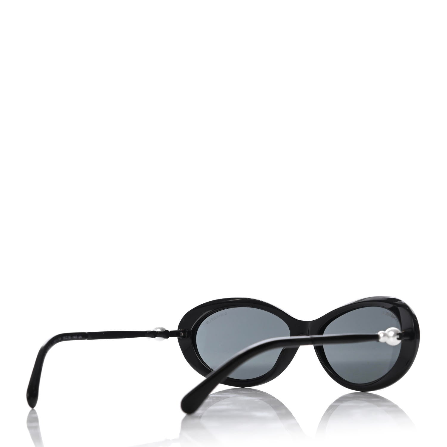 Chanel Acetate Pearl Sunglasses 5428-H Black 4 of 8