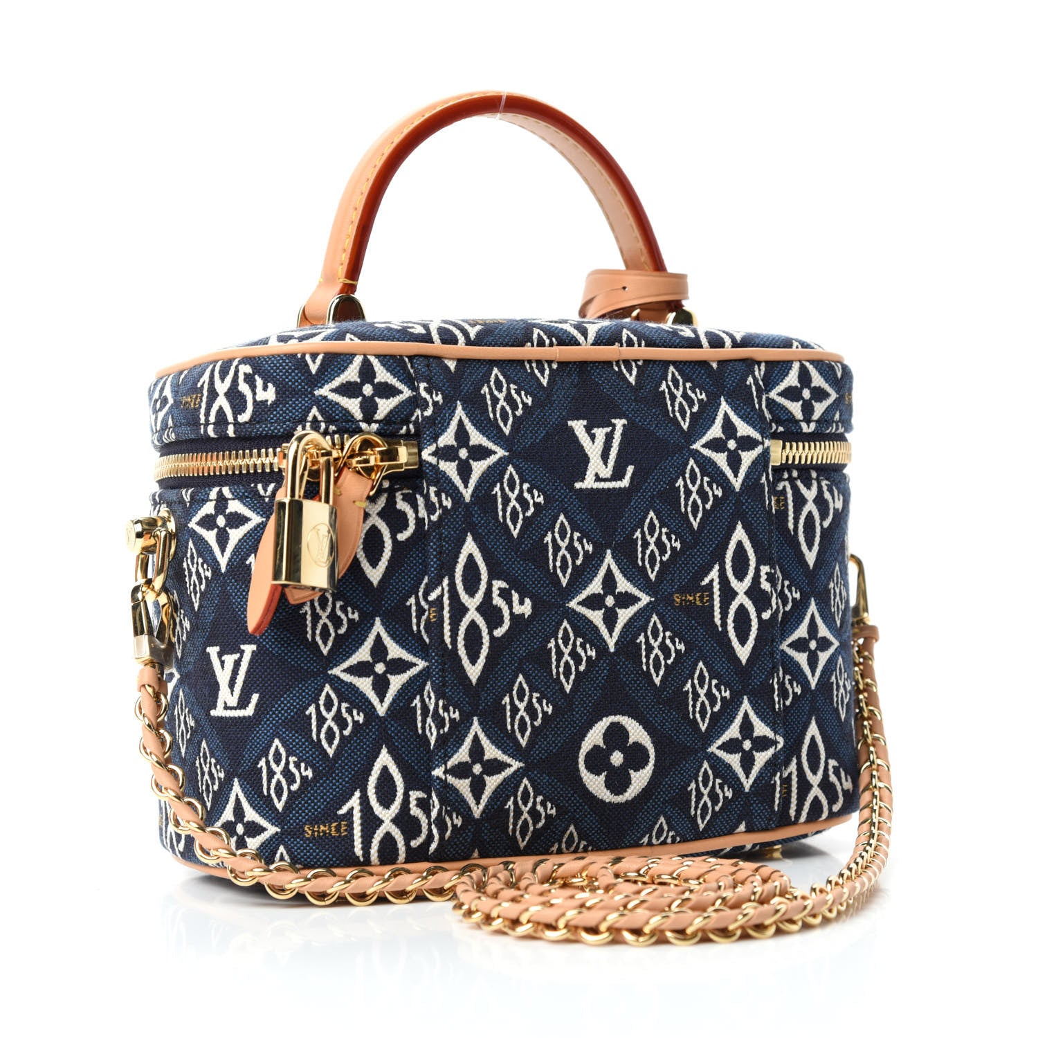 Louis Vuitton Jacquard Since 1854 Vanity PM Blue 3 of 13
