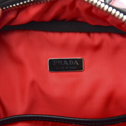 Prada Tessuto Nylon Pocket Top Handle Cargo Bag Black Fuoco 5 of 8