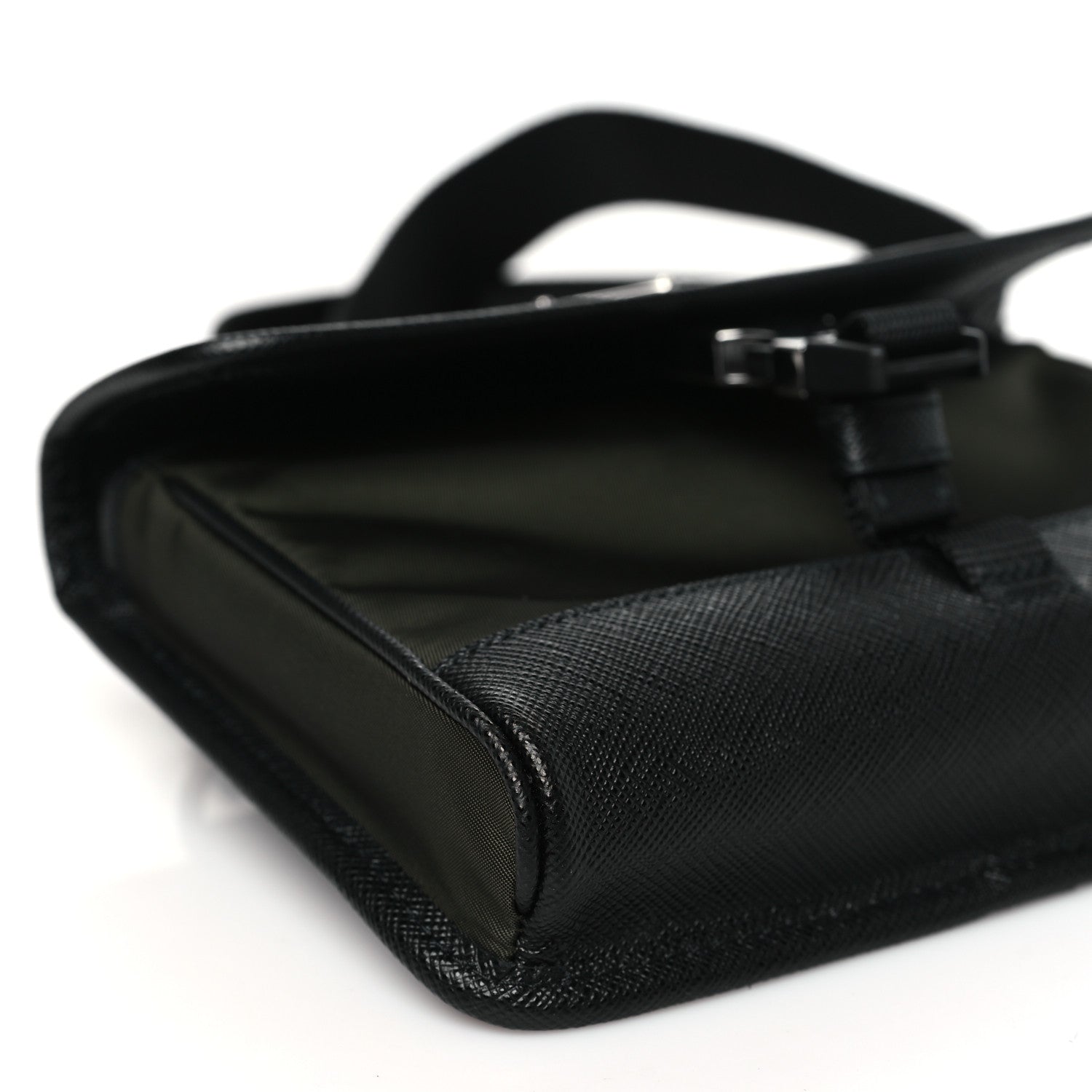 Prada Re-Nylon Saffiano Smartphone Case Crossbody Tundra 8 of 10