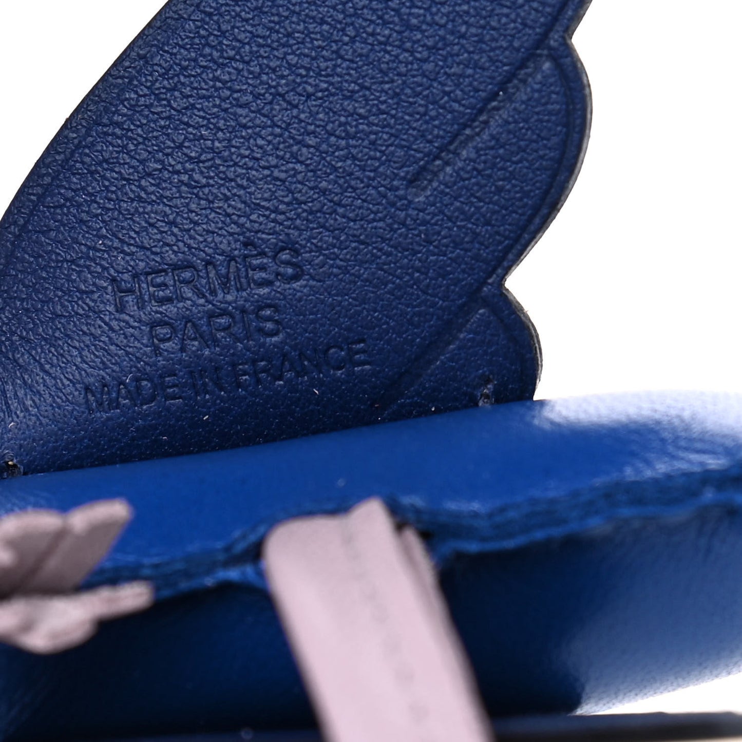 Milo Lambskin Grigri Rodeo Pegase Horse Bag Charm PM Bleu France Mauve Sylvestre Bleu Saphir